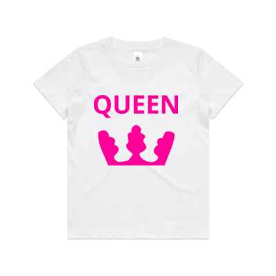 QUEEN CROWN RANGE - AS Colour - Kids Youth Tee Thumbnail