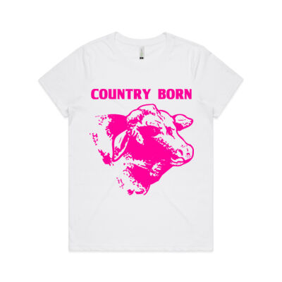 COUNTRY BORN RANGE  - AS Colour - Women's  Maple ORGANIC Tee Thumbnail
